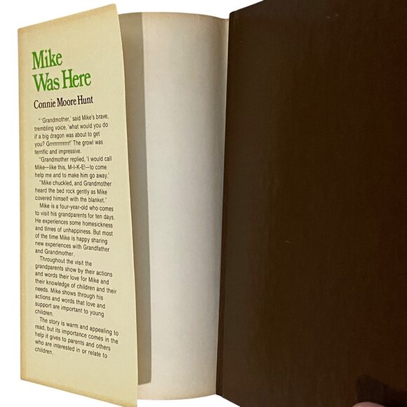 Mike Was Here For Adults Who Spend Time with Children HC Connie Moore Hunt - Picture 3 of 8